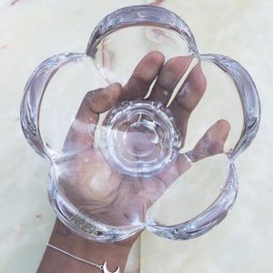 Vintage Flower Mikasa Glass bowl